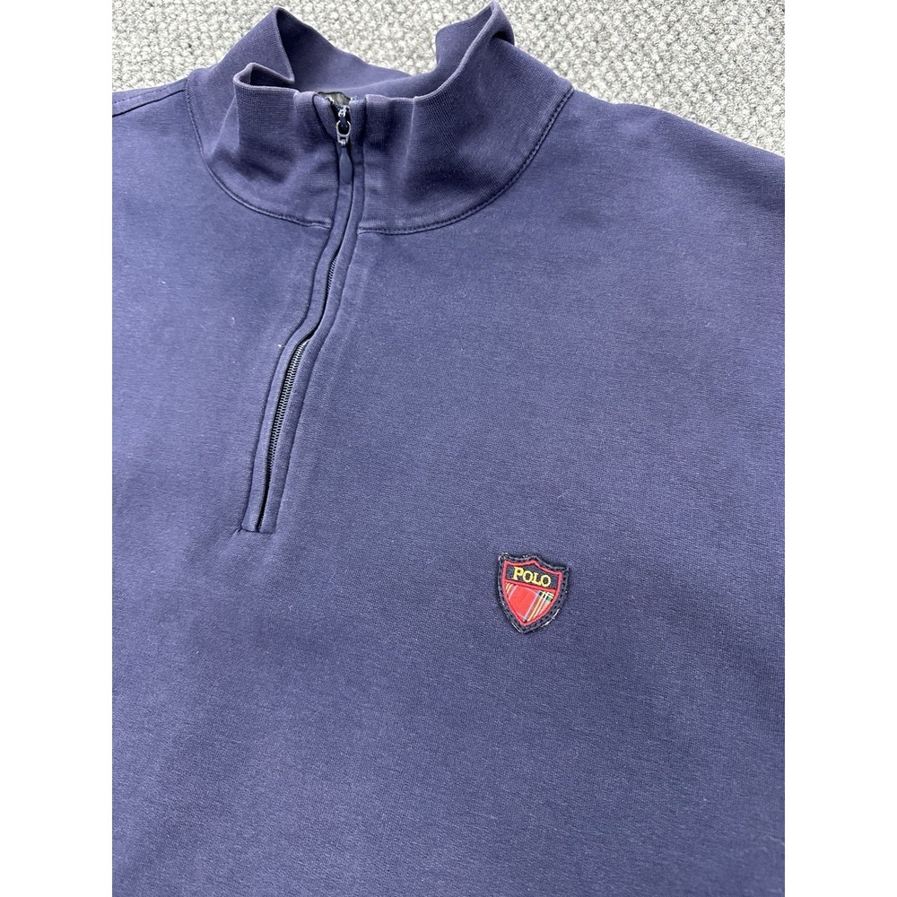 Polo Golf Ralph Lauren Men's XL 1/4 Zip Vest Baltusrol Golf Logo